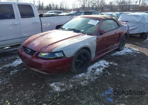 2004 Ford Mustang from USA, damaged, VIN 1FAFP44424F103648